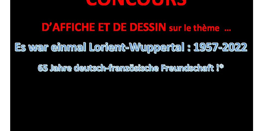 Concours d’affiche, Es war einmal Lorient-Wuppertal