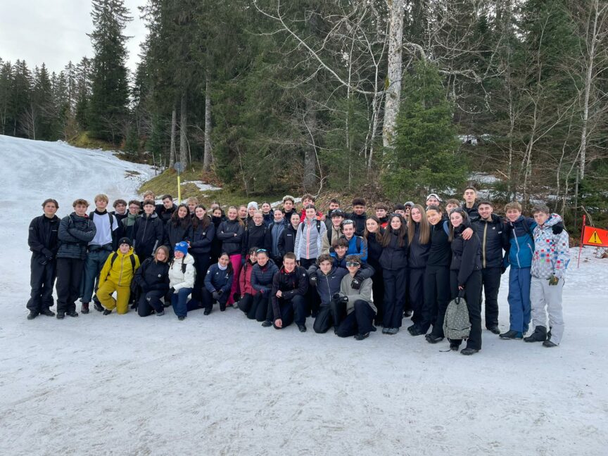 Photo du groupe d’élèves