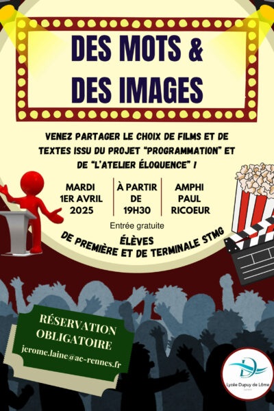 DES-MOTS-_-DES-IMAGES-v4 affiche créée par Sidonie Loste-Bordenave élève de TSTMG