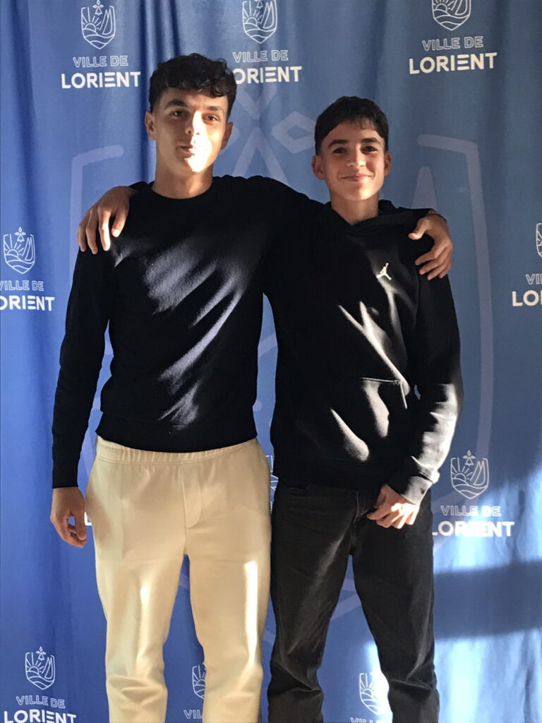 Gianluca et Clément